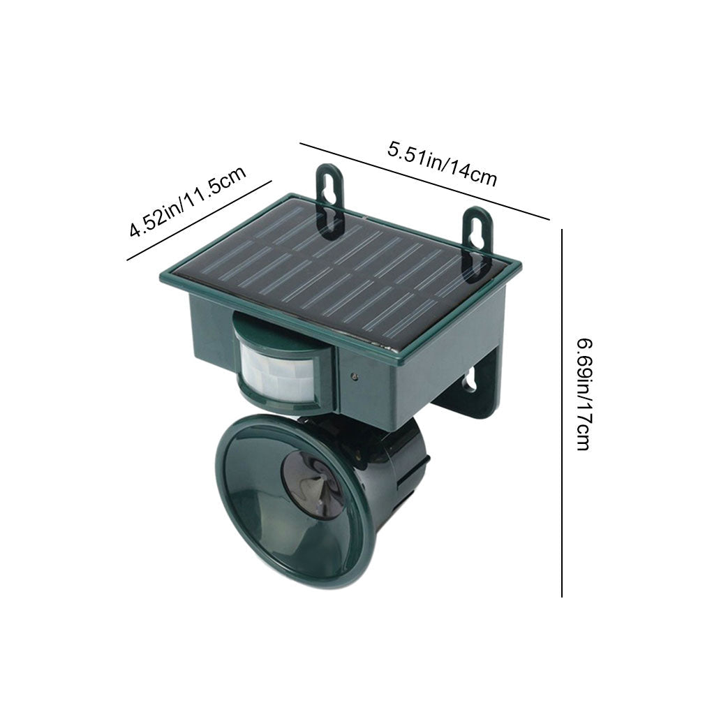 Automatic Bird Repellent Device with Loud Sound Scare