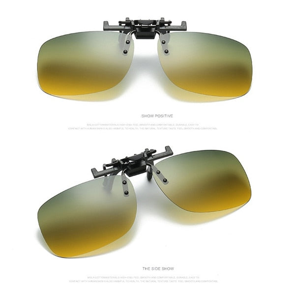 Polarized Car Clip On Shades