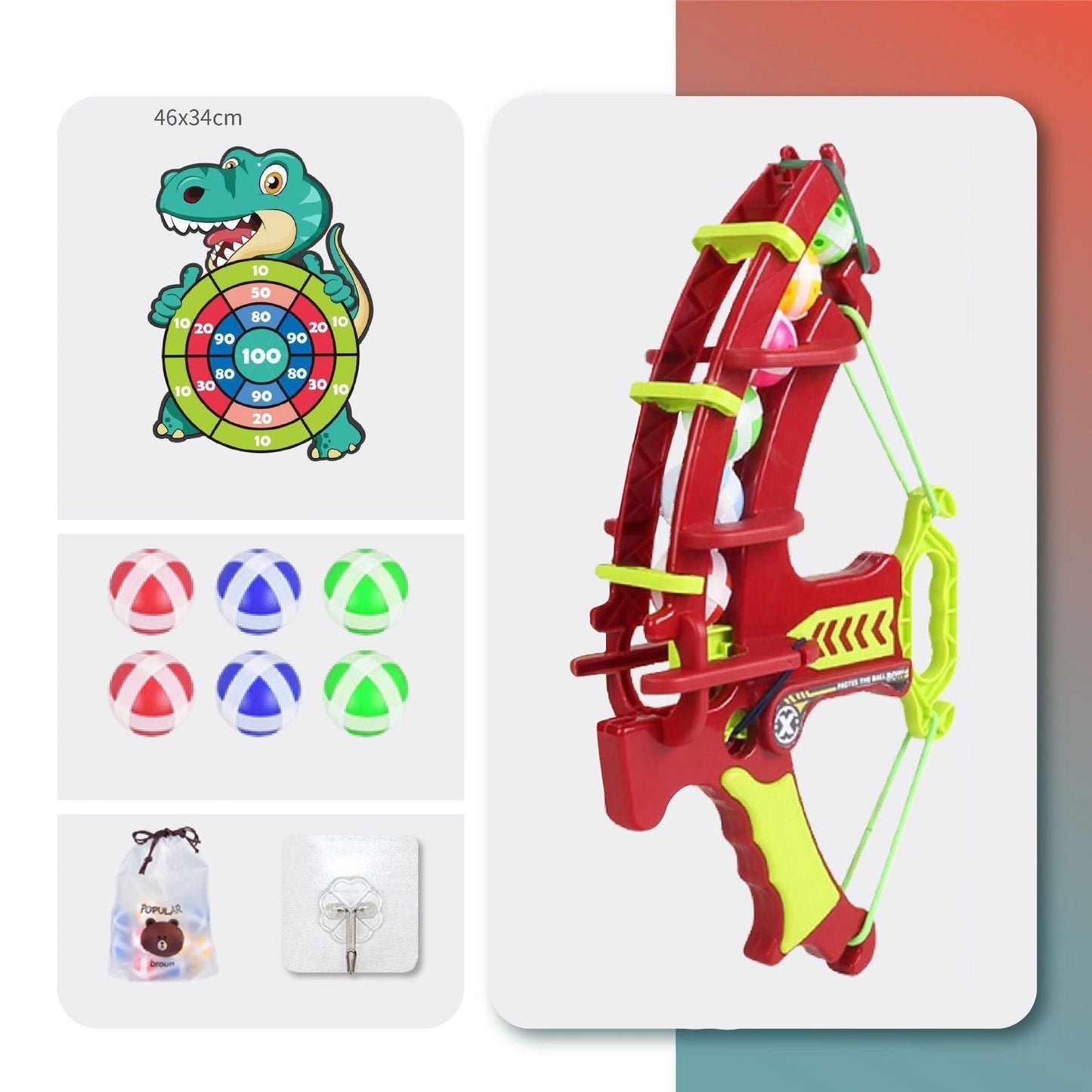 Exciting Children's Dartboard Play Set - Luxicro