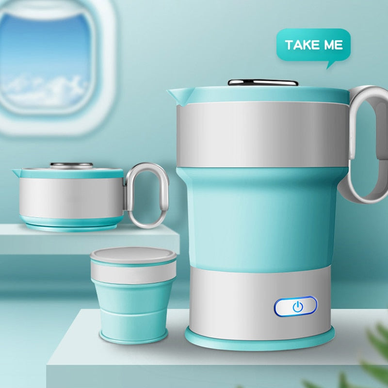 Compact Lightweight Travel Electric Kettle - Luxicro
