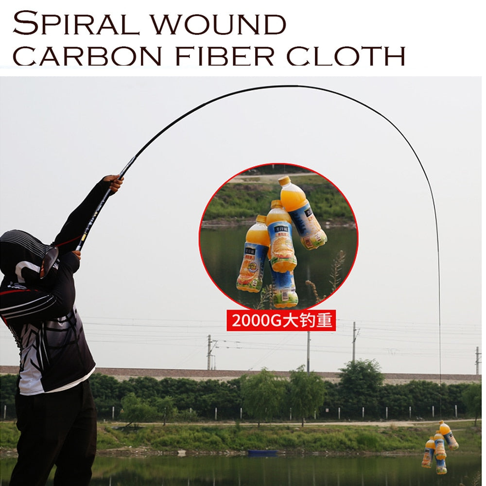 Lightweight Travel Carbon Fishing Rod