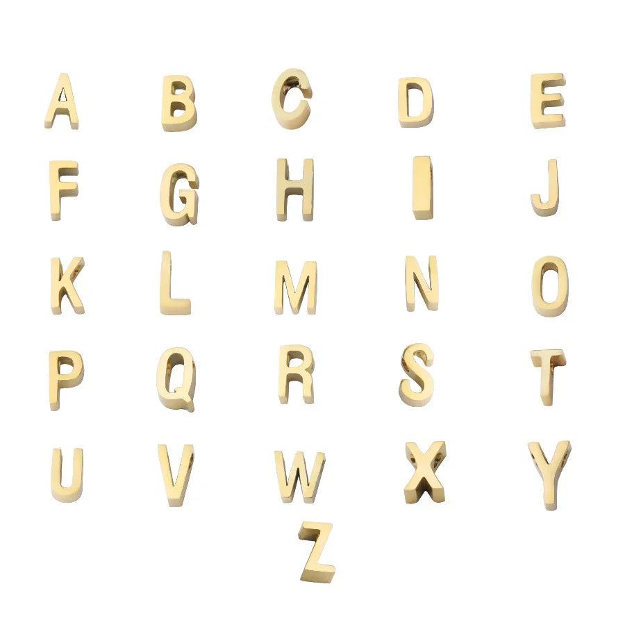 Dainty Personalized Letter Pendant Necklace