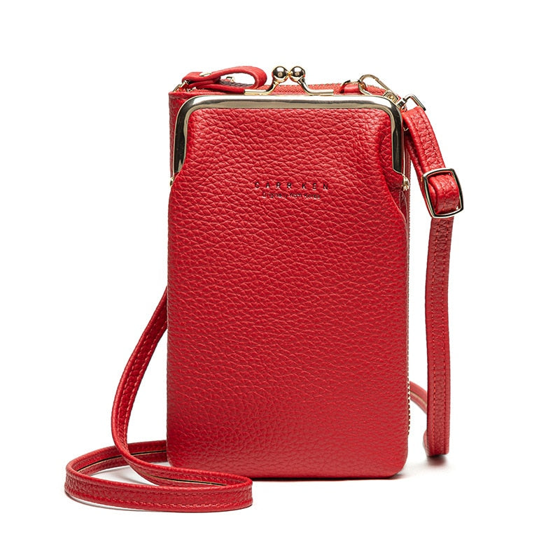 Versatile Cross Body Leather Handbag Bag