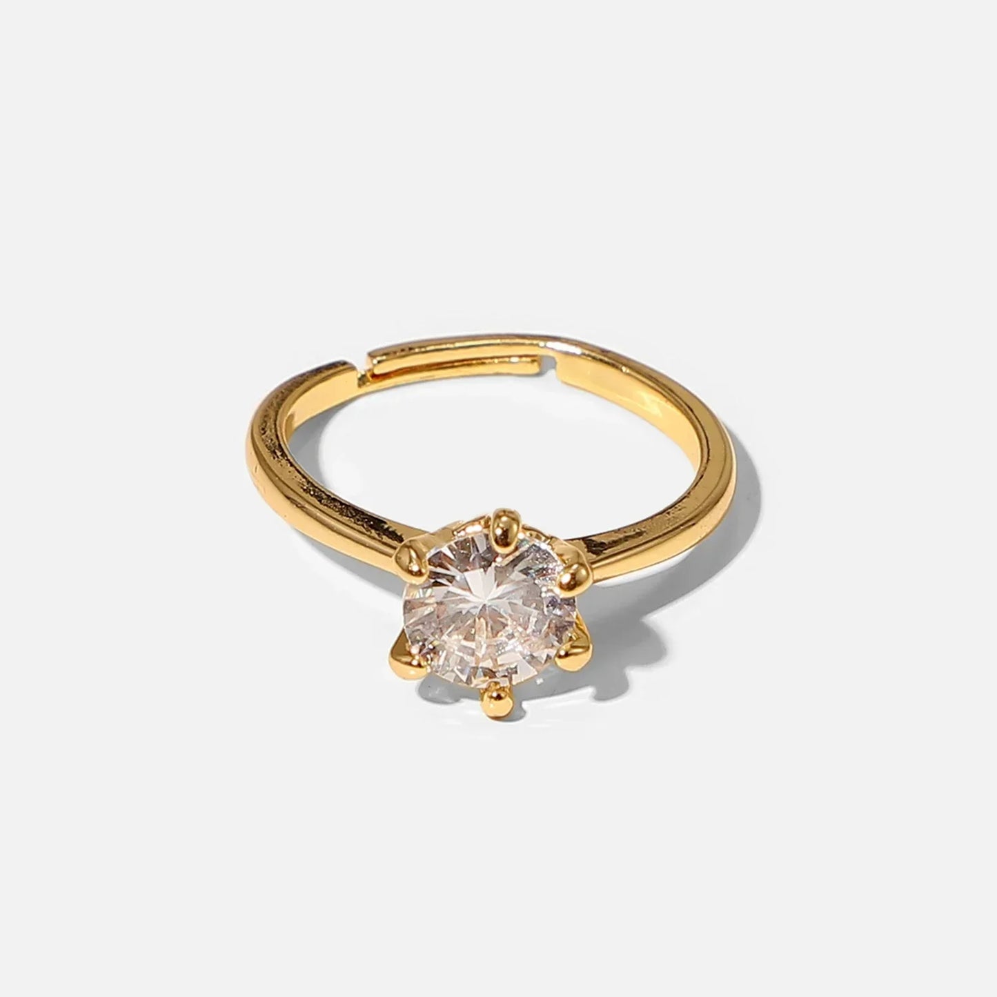 Classic Luxury 6 Prong Diamond Engagement Ring