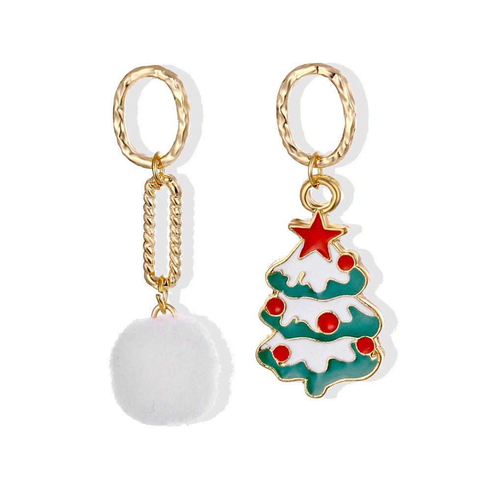Fun Christmas Tree Earrings