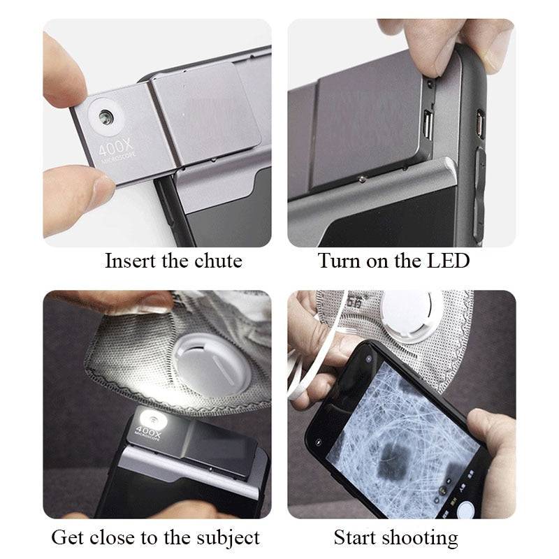 Portable Phone Camera Zoom Lens Kit