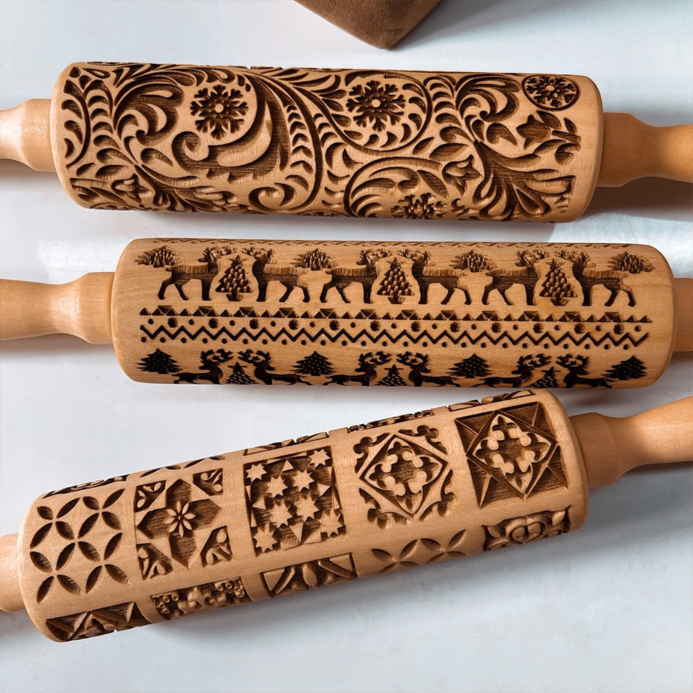 Classic Wood Pastry Roller