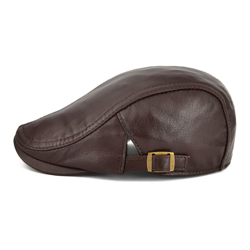 Vintage Style Leather Sports Cap