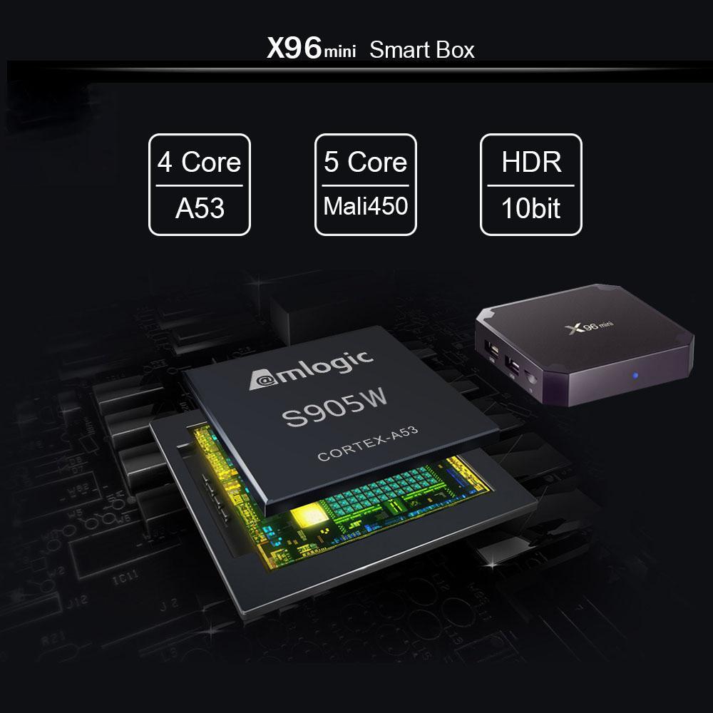 Compact Android TV Streaming Box Device