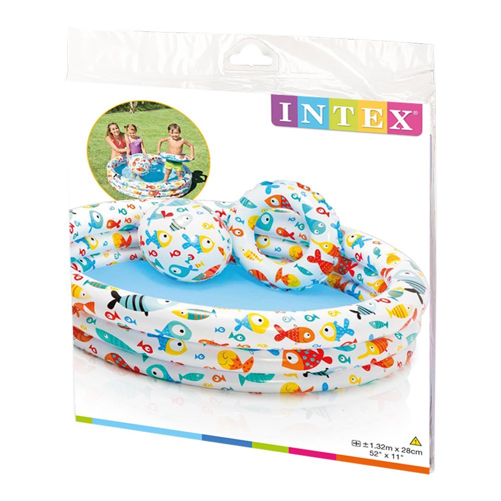 Fun Kids Inflatable Pool 2-Pack Set