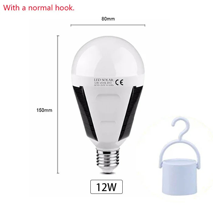 Waterproof Outdoor LED Solar Garden Light Bulb