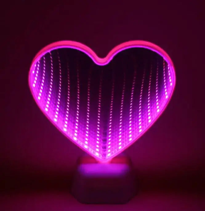 Colorful 3D LED Kids Night Lamp Battery Operated