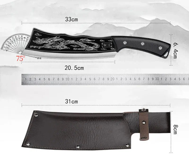 Personalized Engraved Dragon Dagger Knife