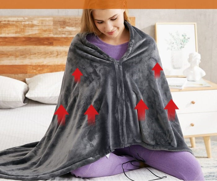 Soft Warm Electric Throw Blanket