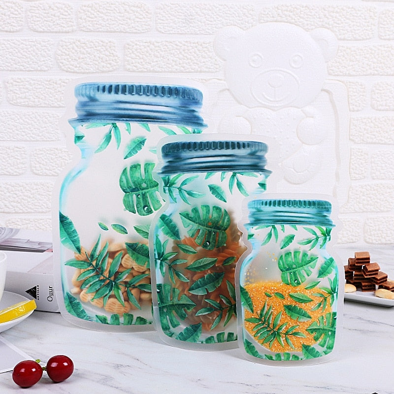 Durable Transparent Zipper Storage Bags