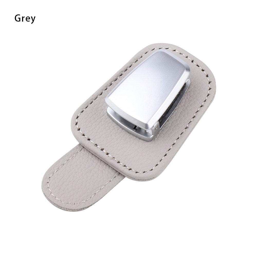 Convenient Auto Visor Sunglasses Holder Clip