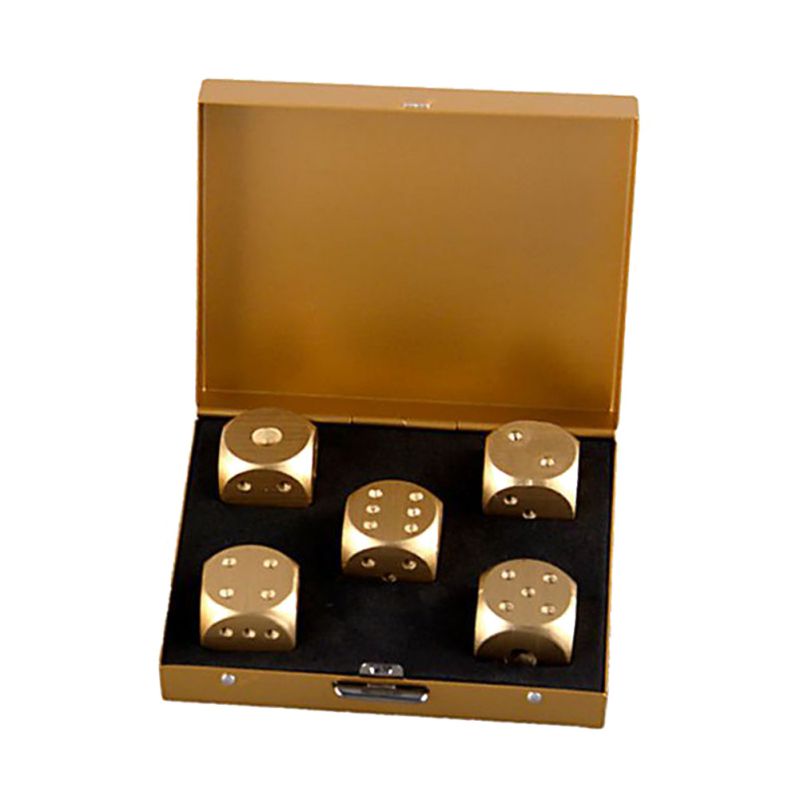 Premium 5pc Metal Dice Set