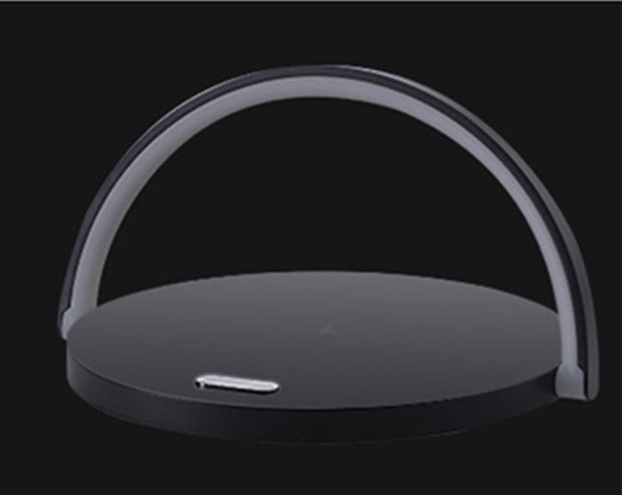 Modern 3-in-1 LED Night Lamp With Wireless Charger