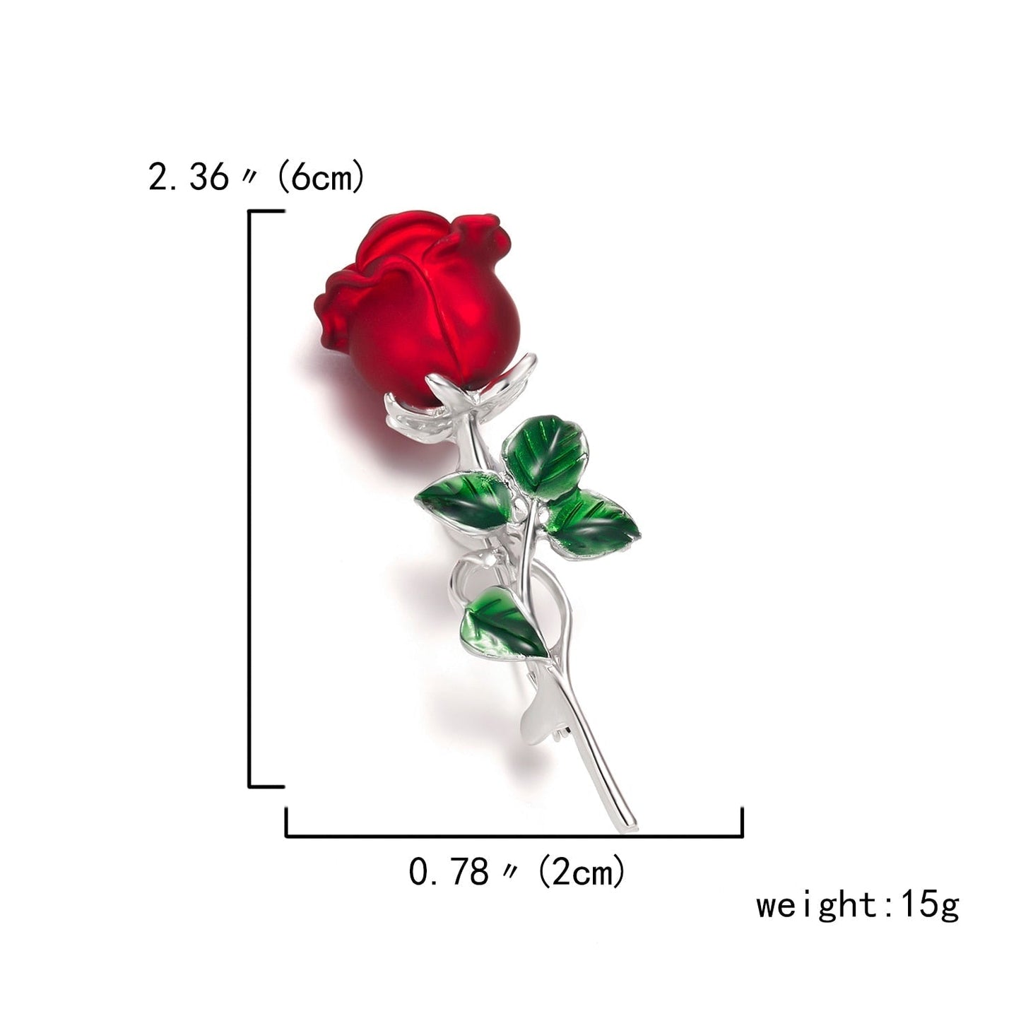 Sparkling Crystal Floral Pin Brooches - Luxicro
