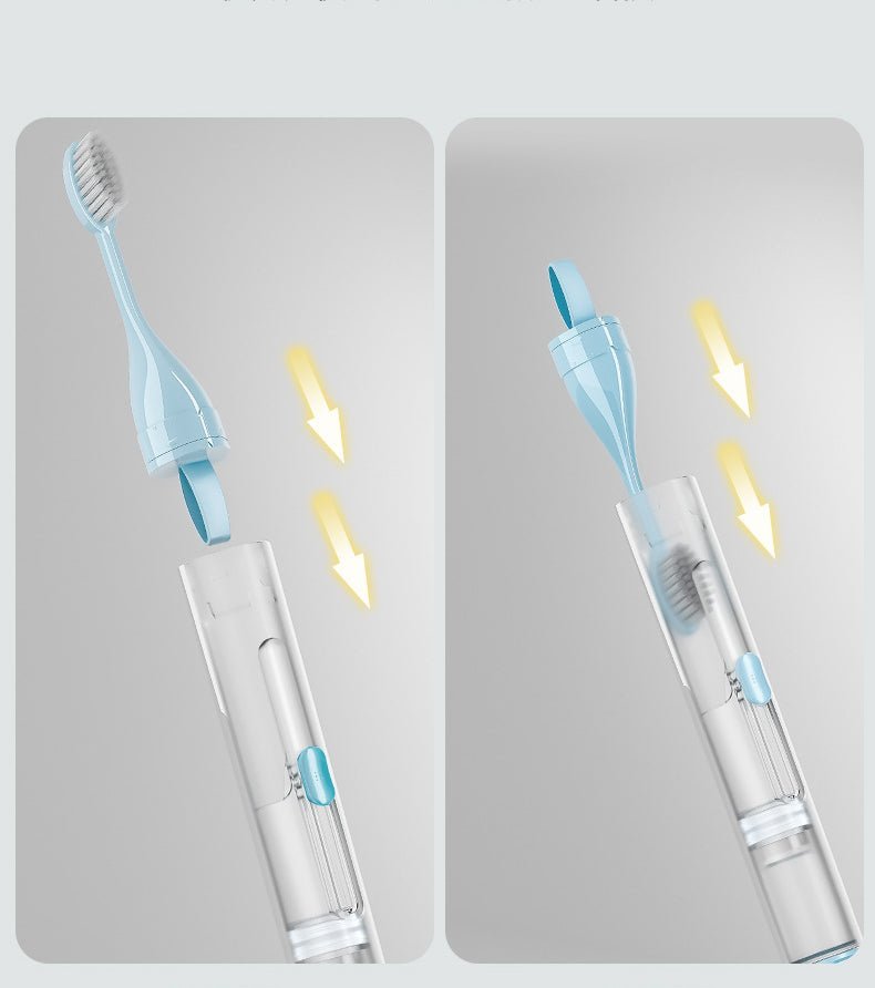 Convenient Travel Toothbrush - Small & Clean