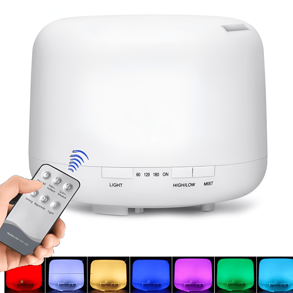 Portable Essential Oil Diffuser with Colorful LED