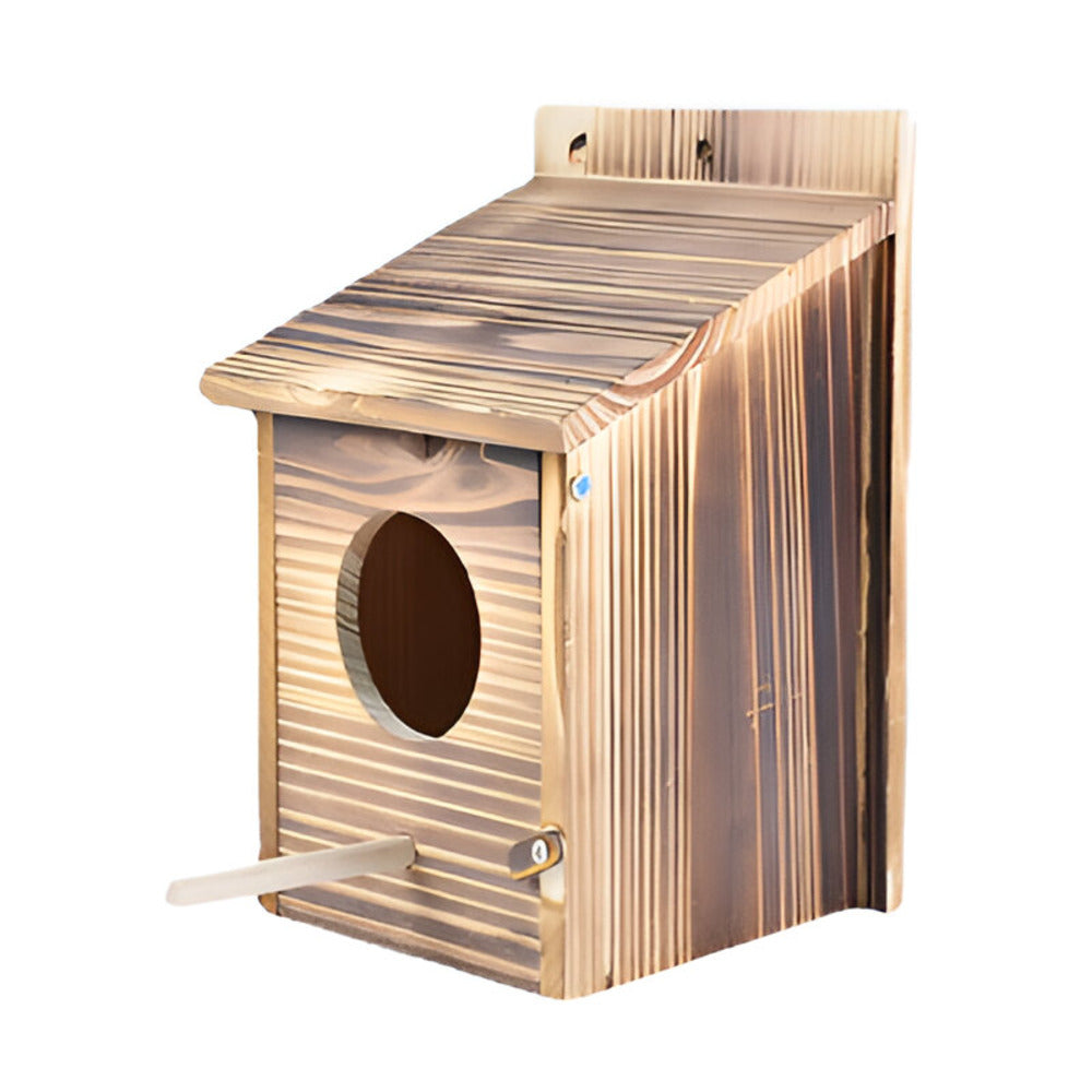 Rustic Weatherproof Wooden Birdhouse