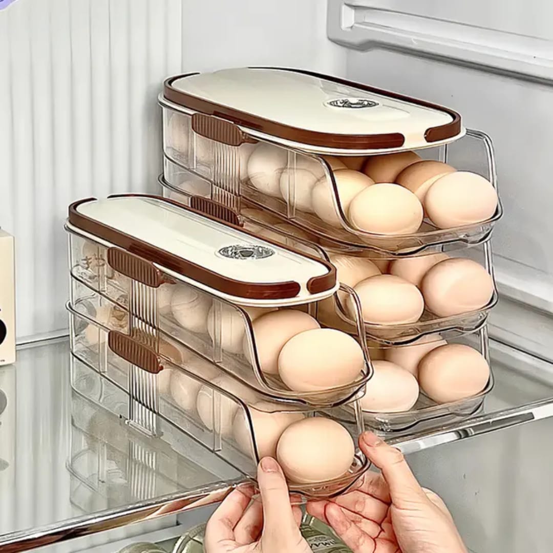 Portable Stackable Egg Container