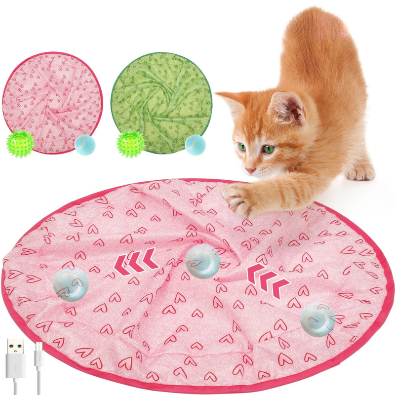 Fun Cat Chase Electronic Ball Toy - Luxicro