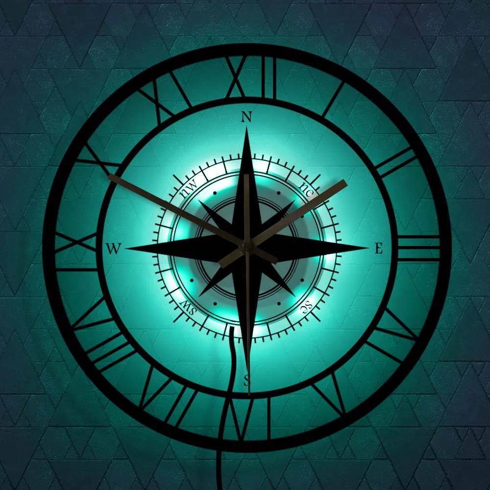 Maritime Style Navigation Clock