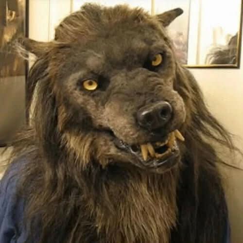 Spooky Wolf Mask for Halloween Costume Party - Luxicro