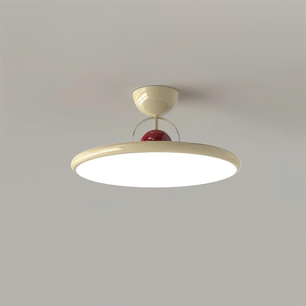 Stylish Round LED Ceiling Lamp with Soft White Light