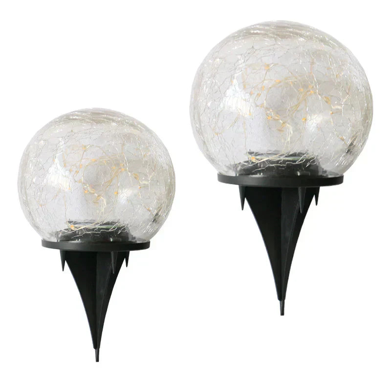 Energy Saving Garden Globe Light Fixture