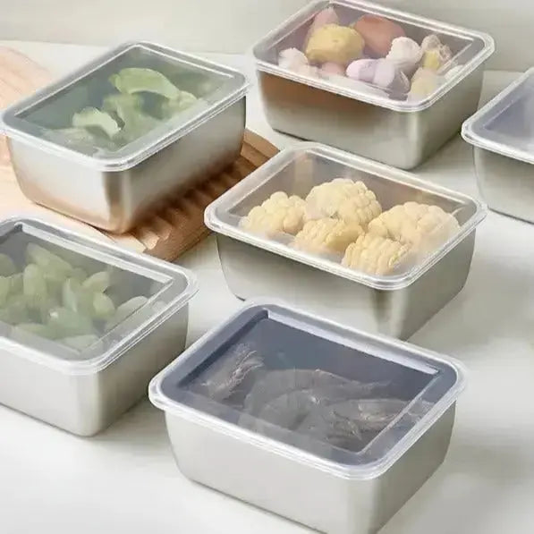 Safe Plastic Kitchen Storage Containers with Lids