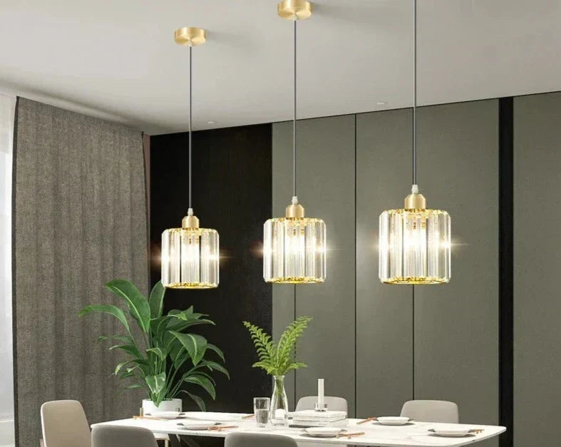 Dazzling Glass Hanging Light Pendant