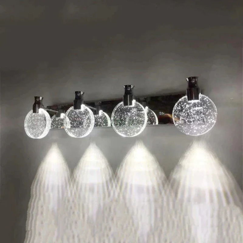 Elegant Glass LED Wall Light for Home