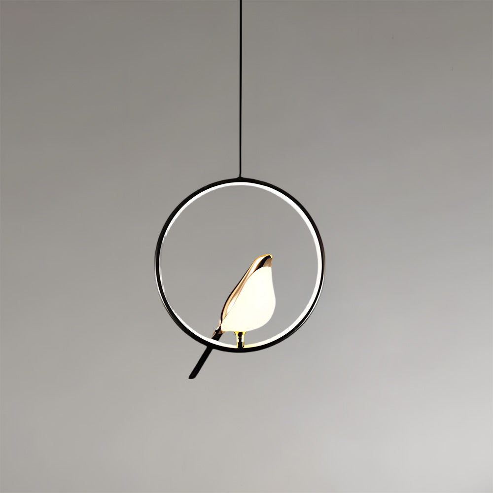 Sleek Contemporary Metal Pendant Light for Kitchen