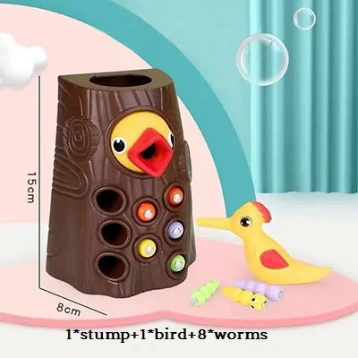 Fun Wooden Bird Puzzle Toy