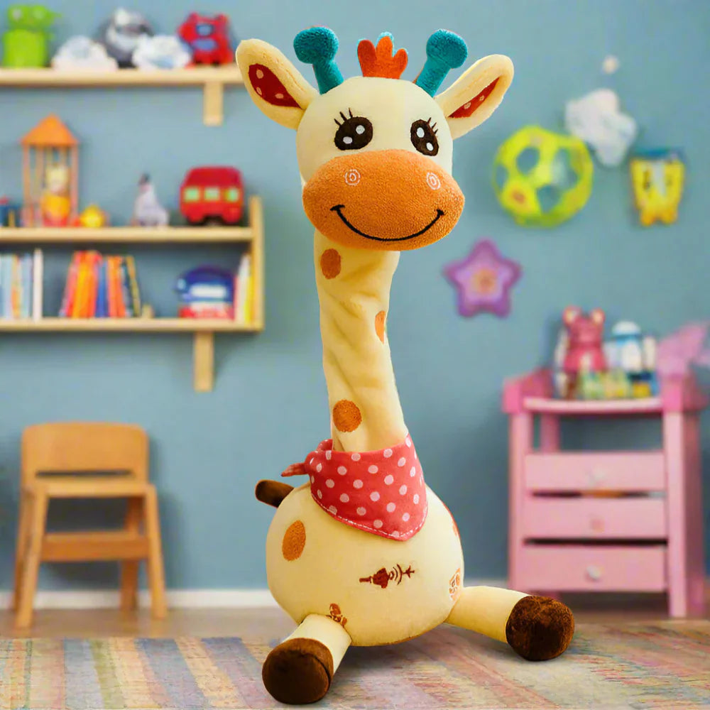 Fun Learning Giraffe Toy with Music and Lights