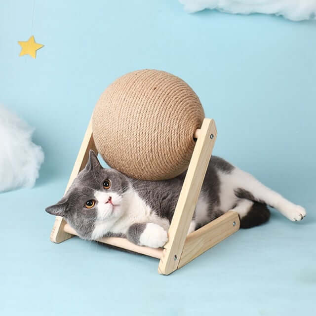 Durable Cat Scratcher Ball - Easy Stress Relief Toy