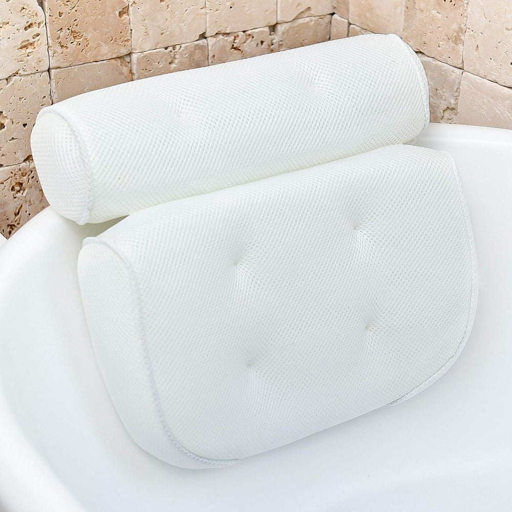 Comfortable Bath Pillow with Neck Support