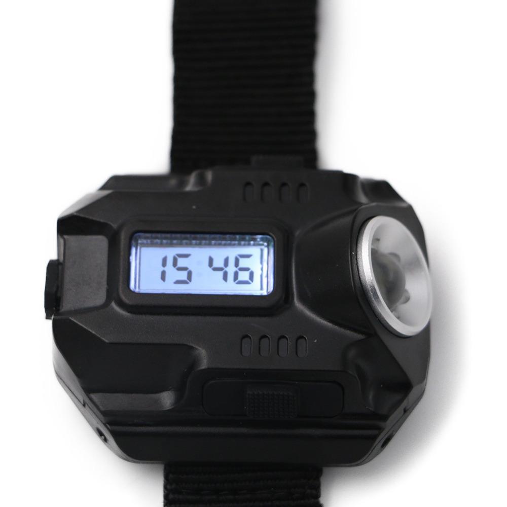 Waterproof LED Flashlight Sport Watch