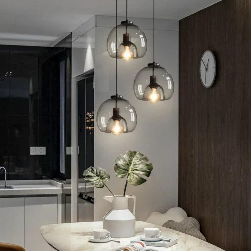 Beautiful Hanging Glass Light Pendant - Luxicro