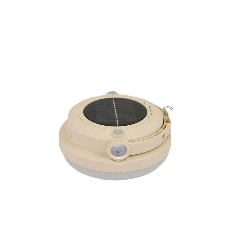 Compact Waterproof Solar LED Camping Light