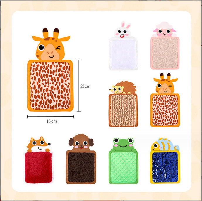 Cuddly Stuffed Animal Pillow Set of 8