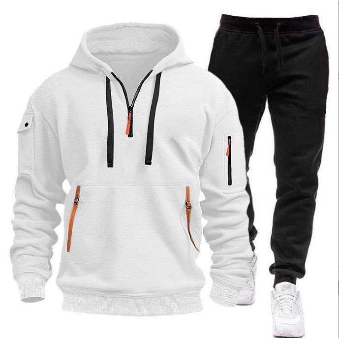 Casual Fit Men's Hooded Sweat Suit