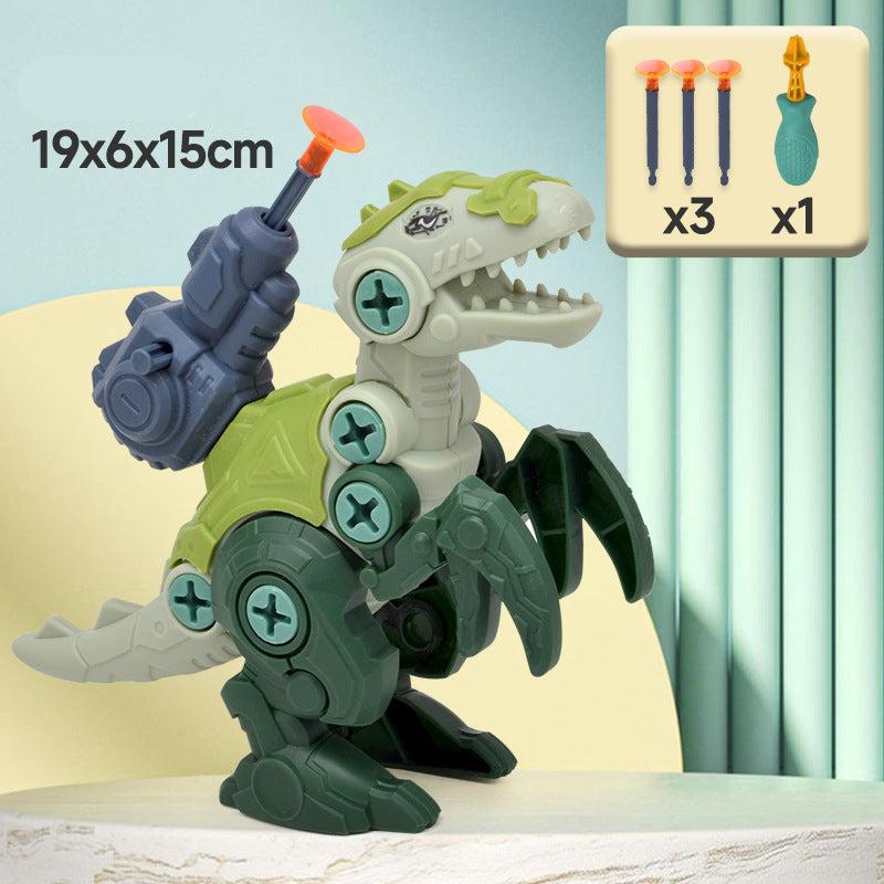 Exciting Dinosaur Building Play Set with Launcher