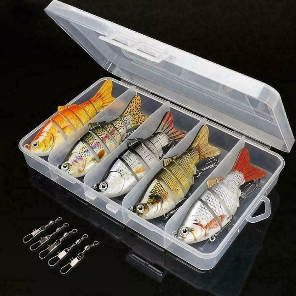 Authentic 6-Pack Fishing Lure Baits