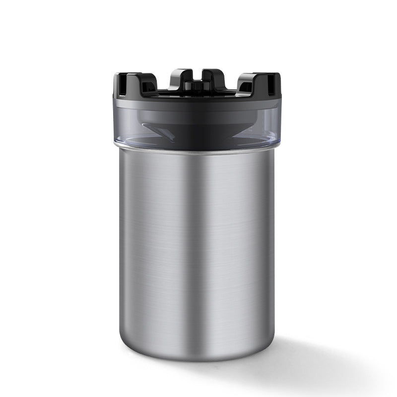 Compact Car Ashtray with Automatic Extinguisher