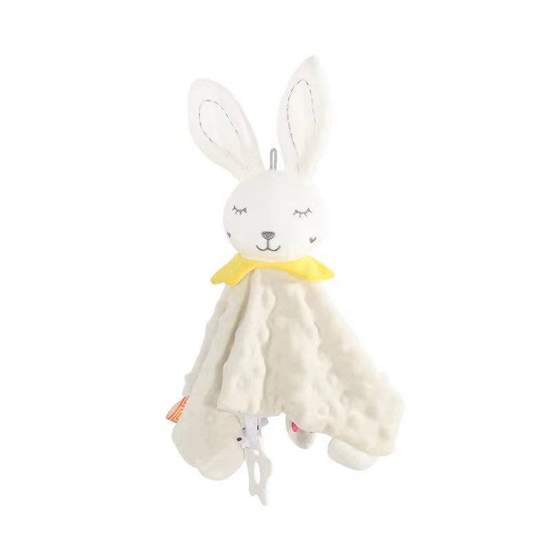 Cozy Cuddly Baby Blanket with Rattle Toy