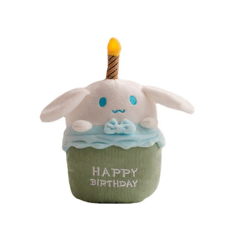 Cute Musical Cake Soft Toy with Glow Lights